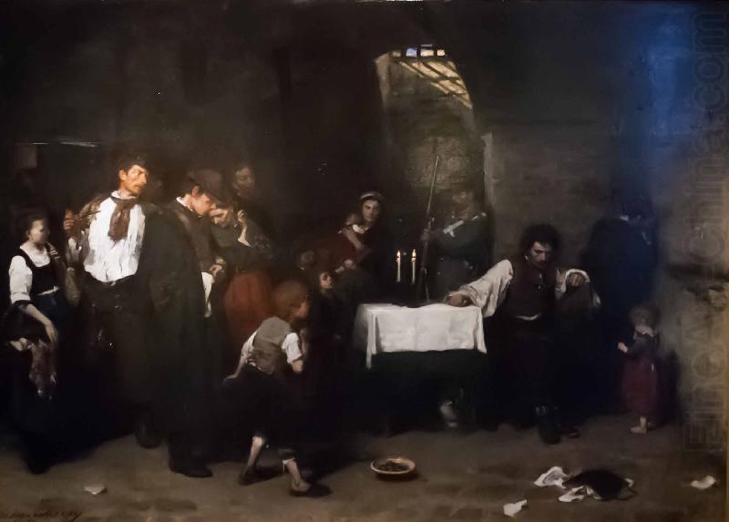 The Last Day of a Condemned Man I, Mihaly Munkacsy